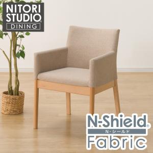 ニトリ 傷・汚れに強いファブリック ダイニングチェア(N