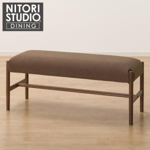 ニトリ（NITORI） ベンチ(Nコレクション B-34 110 BK/AQ-MGY) : ニトリ