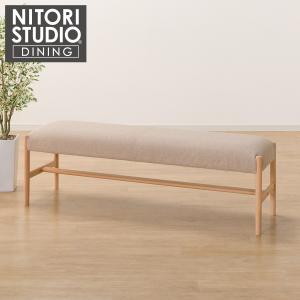 ニトリ（NITORI） ベンチチェア(ロレイン3 LBR) : ニトリ Yahoo!店