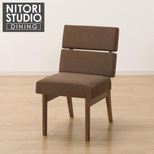 ニトリ ダイニングチェア(Nコレクション C-27AL MBR/AQ-BR) : ニトリ