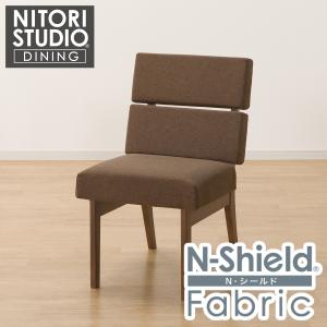 ダイニングチェア　ニトリ Nコレクション C-27M 肘付き ニトリ ダイニングチェア(Nコレクション C-27肘付き MBR/AQ-BR