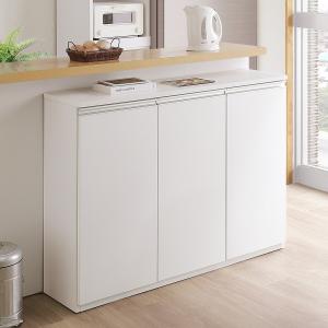 ニトリ（NITORI） すっきり片付くオープン収納カウンター (幅90cm NA