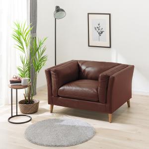 ニトリ（NITORI） ソファー ソファ 1人掛け (LB02 BR) パーソナル