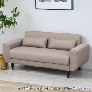 I001 ニトリ2人掛けソファー ニトリ ソファー ソファ 2人掛け 布張りソファ(IG01 BK/DBR