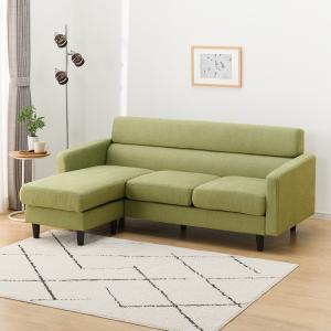 ニトリ（NITORI） ソファー ソファ 布張りL型ソファ(DJ06ー2 GY