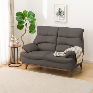 ニトリ（NITORI） 3人掛けソファ(PD02-2 革 GY) : ニトリ Yahoo!店