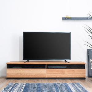 ニトリ ローボード(ブロリック4 156CK BK) テレビ台 TV台 TV
