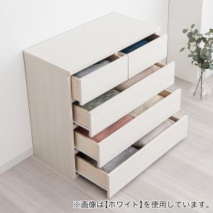 日本製 組立不要 完成品 チェスト (幅80c...の詳細画像4