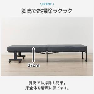折りたたみベッド(LV003) ニトリの詳細画像2