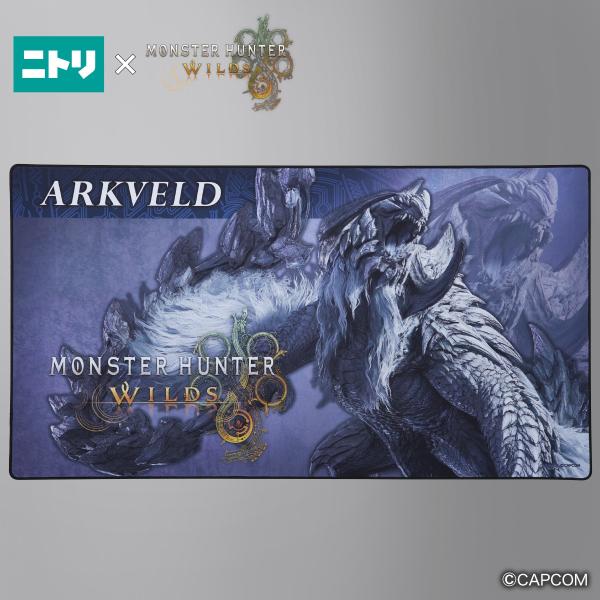 「モンスターハンターワイルズ」鎖刃竜アルシュベルド デスクマット ニトリ