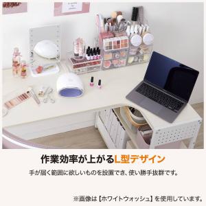 L型コーナーデスク(ZK012 72 GW) ニトリの詳細画像1