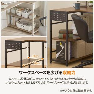 L型コーナーデスク(ZK012 72 GW) ニトリの詳細画像3