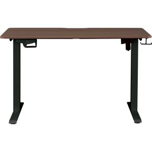 電動デスク(UP009 1260 MBR/BK...の詳細画像1