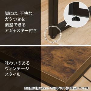 デスク(ステインSN01-100 BR) ニトリの詳細画像2