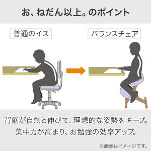 バランスチェア(JB01 WH) ニトリの詳細画像1