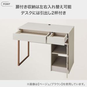 スタンダードデスク(YS01 WH) ニトリの詳細画像2