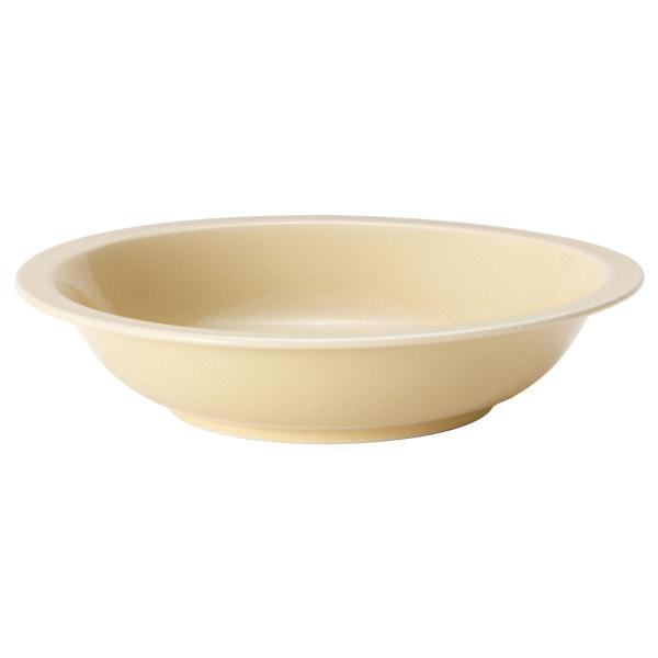 リムボウル浅型 カル：エクレ イエロー(21cm) ニトリ
