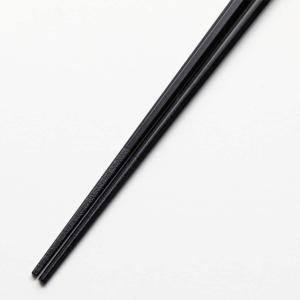 使いやすい 耐熱八角箸 5膳セット(ブラック)...の詳細画像2