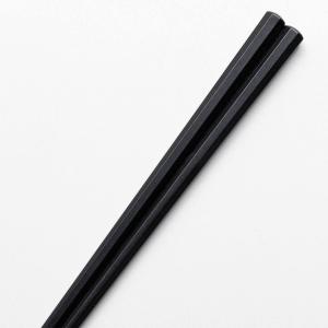 使いやすい 耐熱八角箸 5膳セット(ブラック)...の詳細画像3