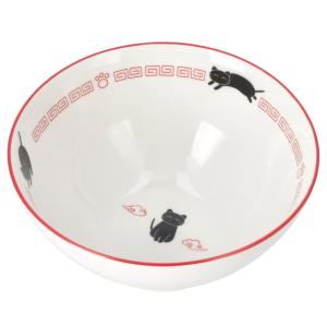 ラーメンどんぶり(デコネコ中華 DS601) デコホーム ニトリ｜ニトリ Yahoo!店