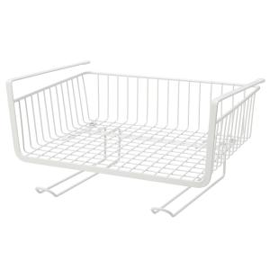 吊り戸棚バスケットフック付き(FLAT ホワイ...の詳細画像5