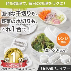 1台10役コンパクトスライサーザルボウル保存容...の詳細画像1