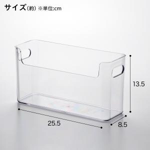 整理バスケット S クリア (Nブラン2) ニトリの詳細画像2
