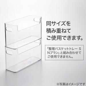 整理バスケット S クリア (Nブラン2) ニトリの詳細画像3