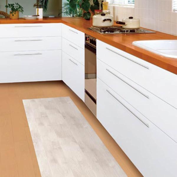 貼ってはがせる抗菌フロアシート45X180cm(GW) ニトリ