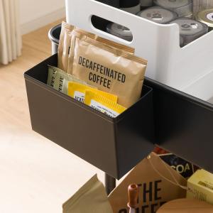 スチールワゴン トロリ用 小物入れ(ブラック) ニトリの商品画像