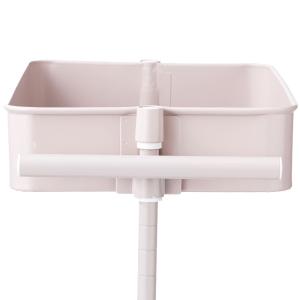 スチールワゴントロリ用バッグハンガー(モカ) ...の詳細画像4