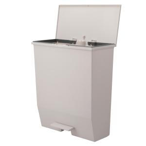 通路で使えるペダルペール 45L(モカ) デコ...の詳細画像4