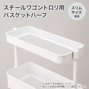 スチールワゴントロリスリム用 バスケットハーフ...の詳細画像1