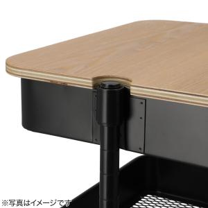 すべりにくい木製ふたトレー2 スチールワゴント...の詳細画像4