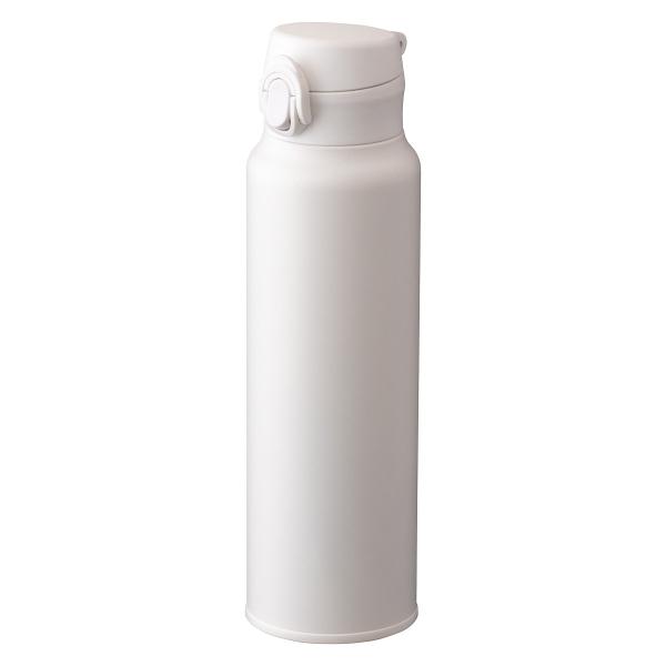 食洗機対応ステンレスワンタッチボトル 800ml (ホワイト) ニトリ