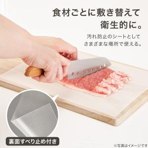 抗菌 滑りにくい まな板シート 取り換え用(M...の詳細画像1