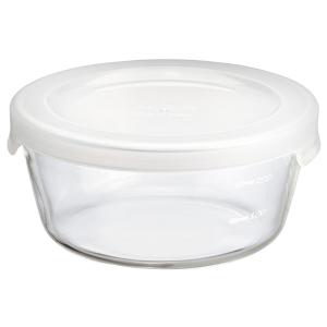 耐熱ガラス保存容器 (丸型300ml) ニトリ