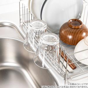 コンパクトに収納できる折りたたみ 水切りラック...の詳細画像4