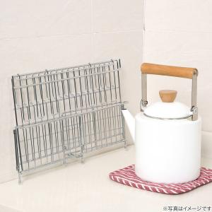 コンパクトに収納できる折りたたみ 水切りラック...の詳細画像5