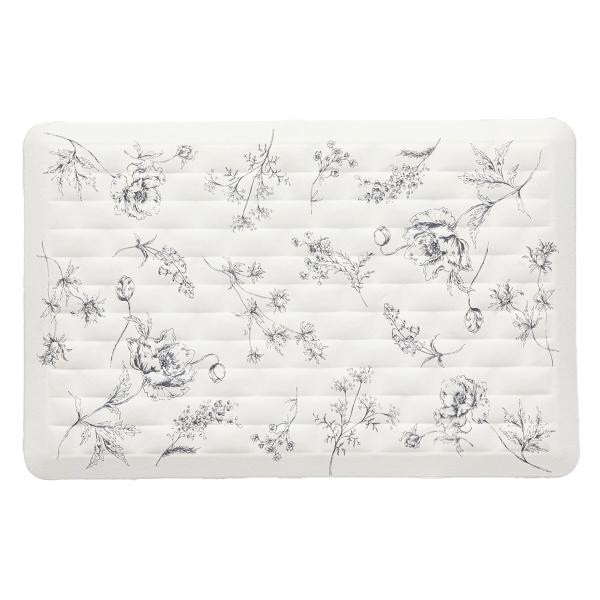 珪藻土入りやわらかバスマット(38×59cm ラインアートUM06) ニトリ　デコホーム 限定価格：...