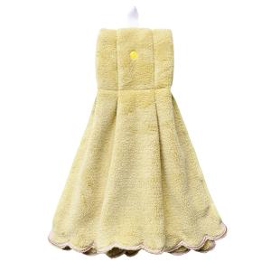 ドレスタオル スカラップ(イエロー NR02) デコホーム ニトリ｜ニトリ Yahoo!店