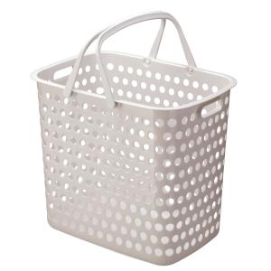 ランドリーバスケット(ライトモカ L DE02)...の商品画像