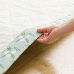 洗えるキルトラグ タンポポ(185X240 N...の詳細画像3