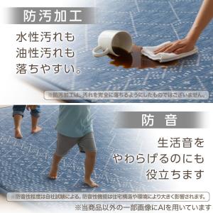 ラグ ラグマット カーペット 15mm ウレタ...の詳細画像4