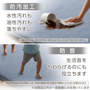 ラグ ラグマット カーペット 極厚 30mm ...の詳細画像4