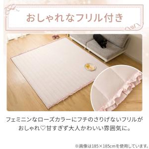 ラグ ラグマット カーペット 洗える接触冷感ラ...の詳細画像2