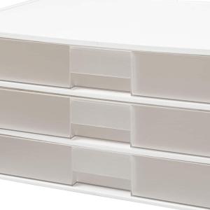 Nワイド収納ケース (3段 ホワイト) ニトリの詳細画像4
