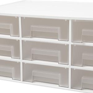 Nレターケース 9個引き出し (ホワイト) ニトリの詳細画像3