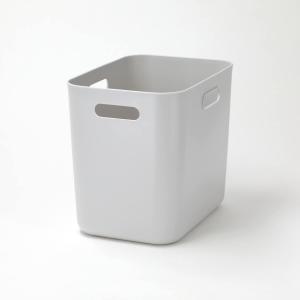 収納ケース ソフトNインボックス たて型ハーフ ライトグレー ニトリ期間限定：4/6迄