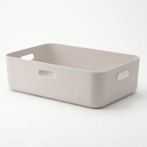 収納ケース 収納ボックス 小物入れ ソフトNインボックス よこ型ハーフ モカ ニトリ